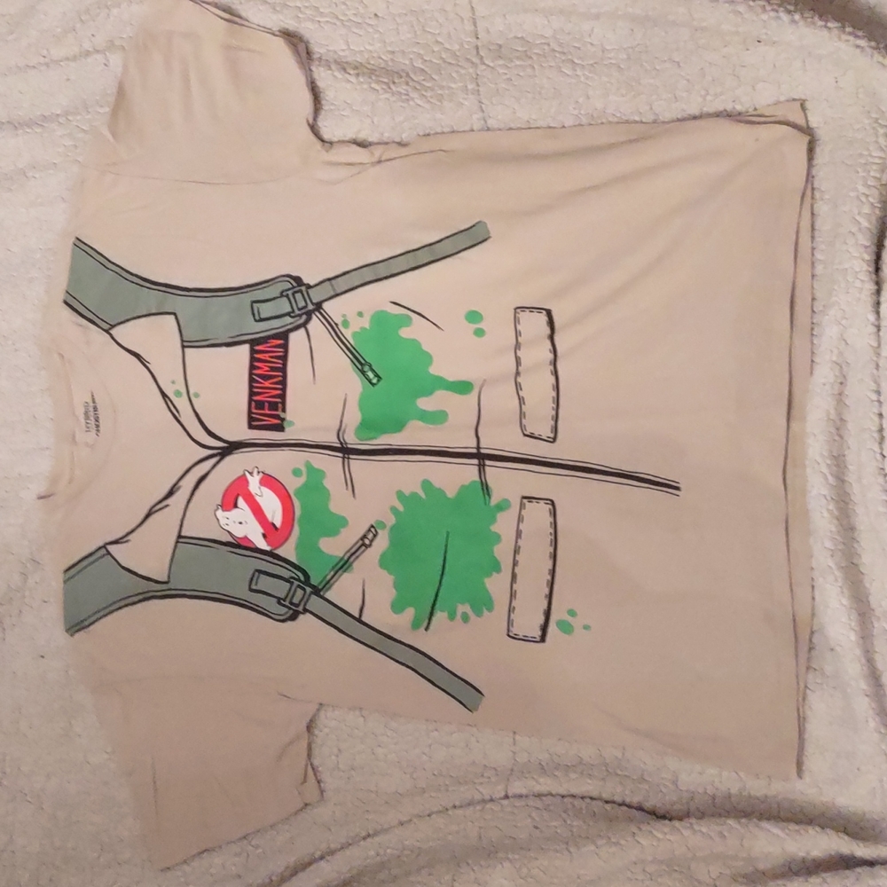 Hybrid apparel Ghostbusters venkman tee size large